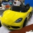 Электромобиль Porsche Cayman YSA021 180W желтый оптом