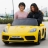 Электромобиль Porsche Cayman YSA021 180W желтый оптом