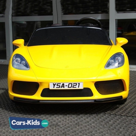 Электромобиль Porsche Cayman YSA021 180W желтый оптом, фото 5
