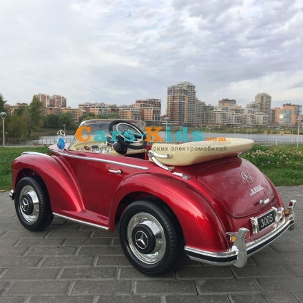 Электромобиль Mercedes-Benz 300S Retro красный оптом, фото 4