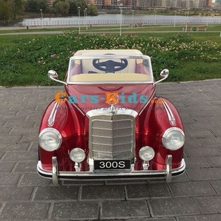 Электромобиль Mercedes-Benz 300S Retro красный оптом, фото 2