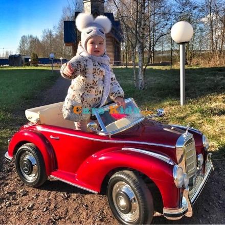 Электромобиль Mercedes-Benz 300S Retro красный оптом, фото 1