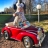 Электромобиль Mercedes-Benz 300S Retro красный оптом