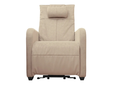 Кресло-реклайнер электрический с подъемом и массажем FUJIMO LIFT CHAIR Ваниль оптом, фото 7