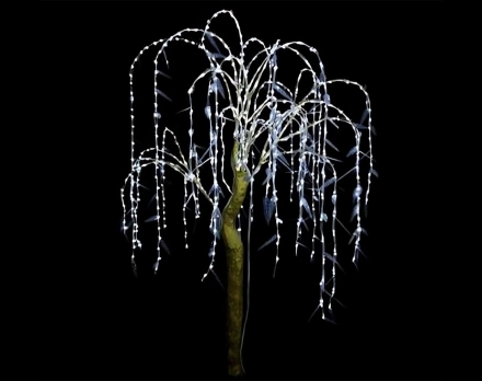 Световая фигура Дерево Ива из алюминия t006 оптом, фото 1