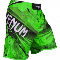 Шорты ММА Venum Galactic Neo Green, фото 2