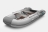 GLADIATOR B 420 LIGHT B Светло-темносерый моторная лодка ПВХ Фанерный пайол оптом