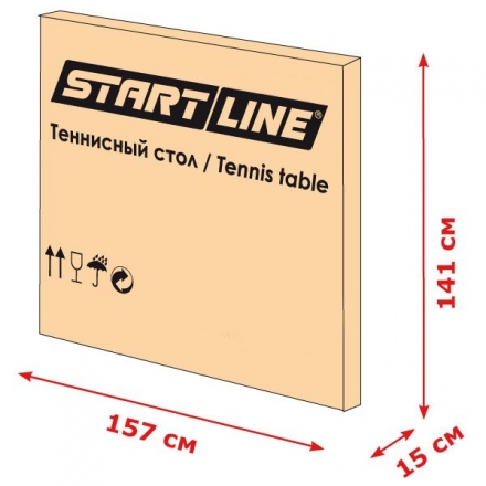 Теннисный стол Startline Compact OUTDOOR LX (с сеткой) оптом, фото 4