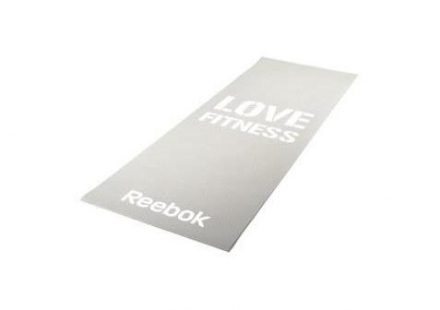 Тренировочный коврик (мат) для фитнеса тонкий Love(серый) RAMT-11024GRL оптом, фото 1
