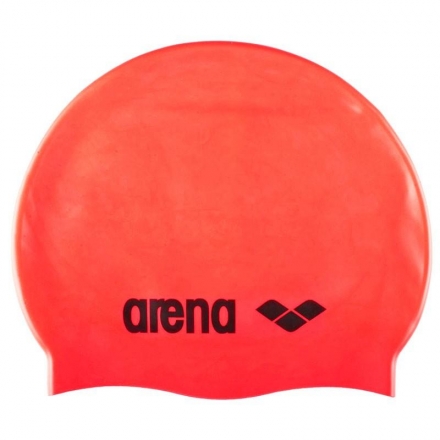 Шапочка для плав. &quot;ARENA Classic Silicone&quot;, арт.9166240, ЯРКО-КРАСНЫЙ, силикон оптом, фото 1