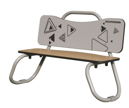 Скамейка детская Romana 057.58.10 из пластика оптом, фото 1