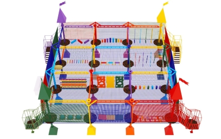 Веревочный парк на деревьях Сочный оптом, фото 1