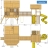 Игровой комплекс TORUDA WOOD Авантюрист оптом