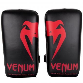 Пэды Venum Giant Kick Pads Black/Red (пара) оптом, фото 1