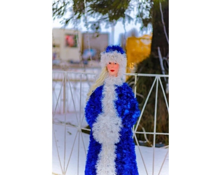 Световая фигура Снегурочка оптом, фото 7