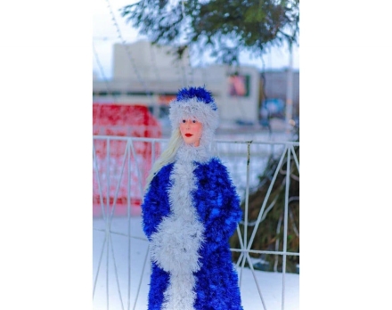 Световая фигура Снегурочка оптом, фото 3