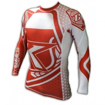 Рашгард Contract Killer Red/White Rashguard L/S оптом, фото 1