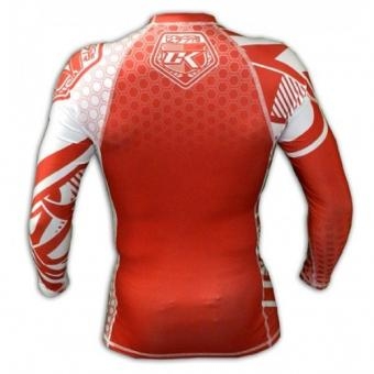 Рашгард Contract Killer Red/White Rashguard L/S оптом, фото 2