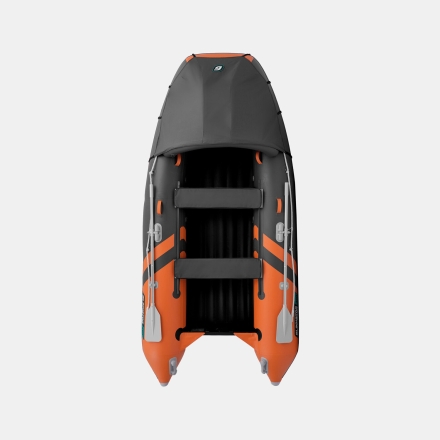 GLADIATOR E 350 PRO AIR Оранжево-темносерый моторная лодка ПВХ оптом, фото 6