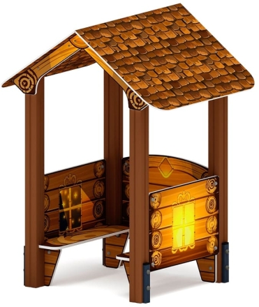 Домик малый 1 (эко) МФ 10.01.01-02 оптом, фото 3