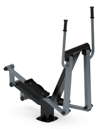 Эллиптический (серый) - Уличный тренажер - СТ 010-13.И2, фото 2 Эллиптический (серый) - Уличный тренажер - СТ 010-13.И2, фото 2