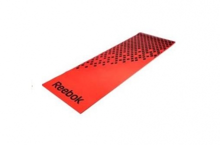 Тренировочный коврик (мат) для фитнеса нескользящий Reebok (красный) RAMT-12235RD  оптом, фото 1