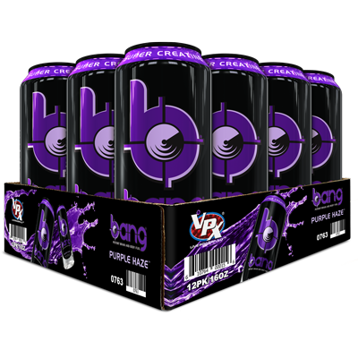 Энергетический напиток &quot;БЭНГ&quot; Виноград VPX BANG 473мл Purple Haze  оптом, фото 2