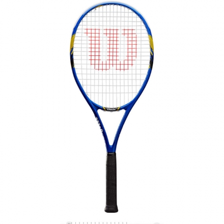 Ракетка б/т Wilson US Open Gr3, арт.WRT30560U3, для любит., графит, со струн., сине-черно-желтый оптом, фото 1