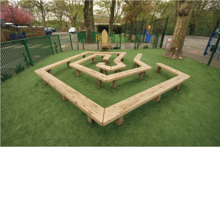 Скамья Лабиринт оптом, фото 1