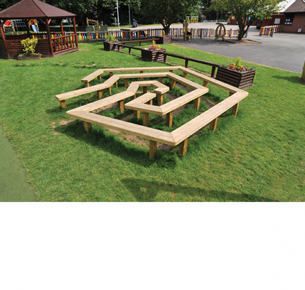 Скамья Лабиринт оптом, фото 2