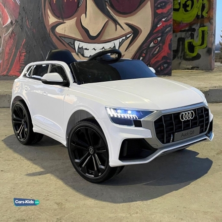 Электромобиль Audi Q8 BBH-1187 белый оптом, фото 1