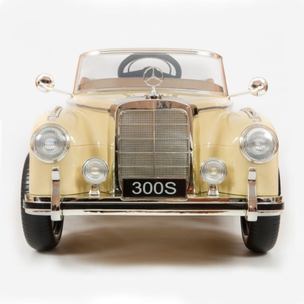 Электромобиль Mercedes-Benz 300S Retro бежевый оптом, фото 2