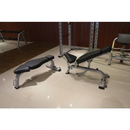 E-1037В Скамья для пресса регулируемая (Adjustable Decline Bench) оптом, фото 2