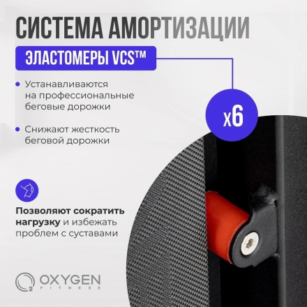 Беговая дорожка домашняя OXYGEN FITNESS M-CONCEPT SPORT (SOFT PINK) оптом, фото 3