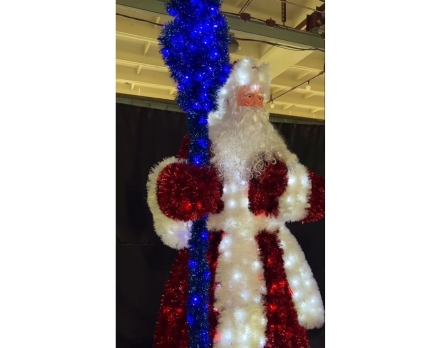 Световая фигура Дед Мороз 2 оптом, фото 2