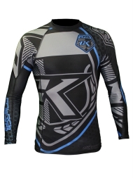 Рашгард Contract Killer Black &amp; Blue Rashguard Long, фото 1