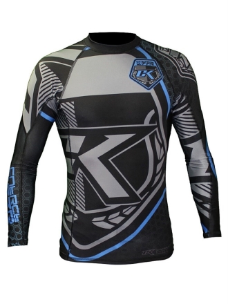 Рашгард Contract Killer Black &amp; Blue Rashguard Long оптом, фото 1