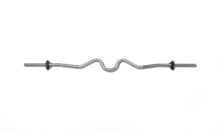 Гриф Z-образный Barbell d 30 мм замок гайка Кетлера оптом, фото 1