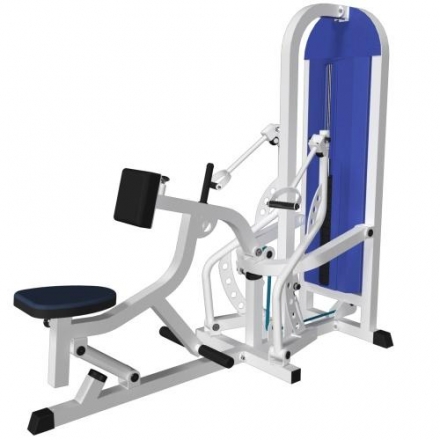 Тяга на себя Barbell МВ 3.33 с упором в грудь (грузоблок) белый оптом, фото 1
