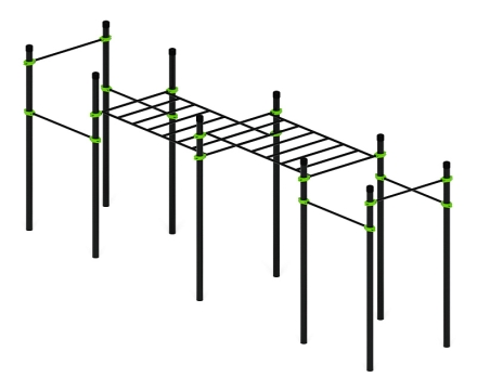 Воркаут 108 зеленый ВТ 12.20-02 оптом, фото 3