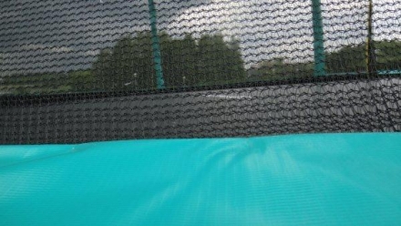  Батут с защитной сеткой (лестница в комплекте) Diamond Fitness Black Edition 10ft (305 см) оптом, фото 6