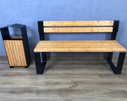 Скамейка парковая SF-S5 оптом, фото 8