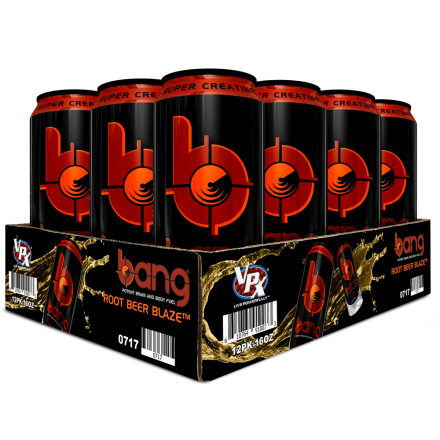 Энергетический напиток &quot;БЭНГ&quot; Рутбир VPX BANG 473мл Root Beer Blaze  оптом, фото 2