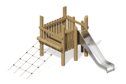 Игровой комплекс Эко ИК-225 для детской площадки оптом, фото 2