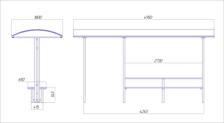 Автопавильон &quot;Стандарт-Эко-1&quot;  оптом, фото 4