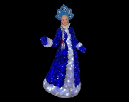 Световая фигура Снегурочка 2 оптом, фото 1