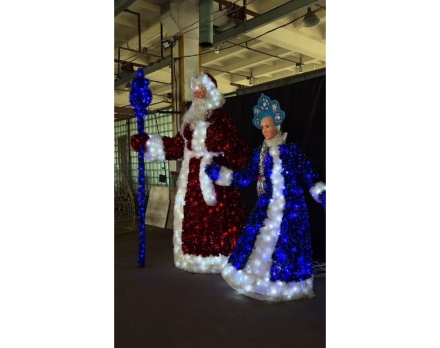 Световая фигура Снегурочка 2 оптом, фото 3